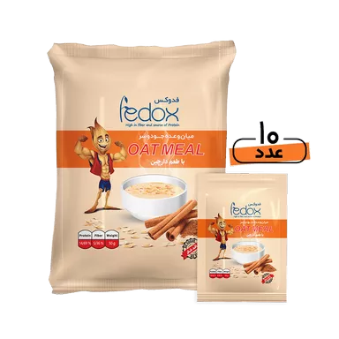 خرید اوتمیل دارچین از فروشگاه محصولات فدوکس