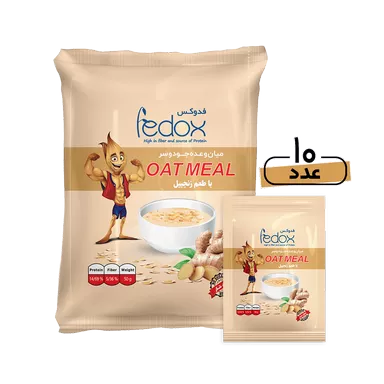 خرید اوتمیل زنجبیل از فروشگاه محصولات فدوکس