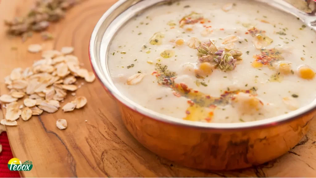 طرز تهیه سوپ پرک جو دوسر با مرغ